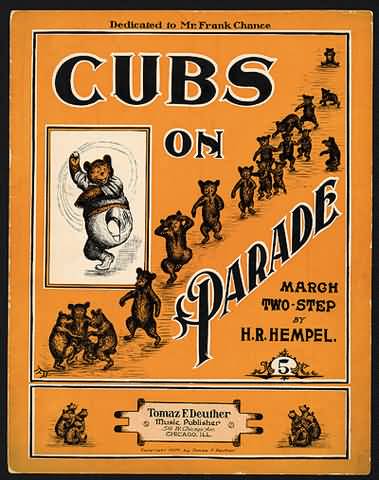 Cubs On Parade